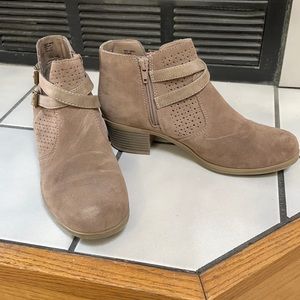 Sonoma Taupe Ankle Booties